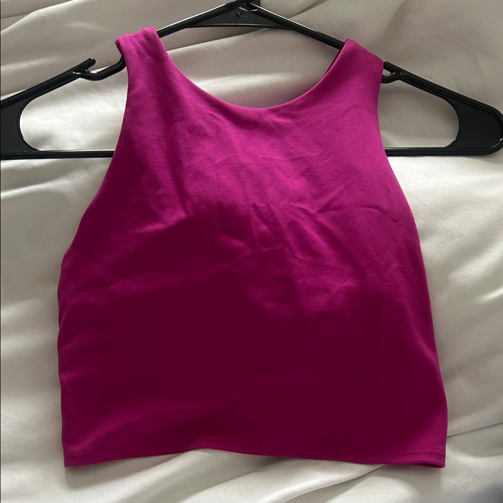 Athleta Women's Pink Sleeveless Top
